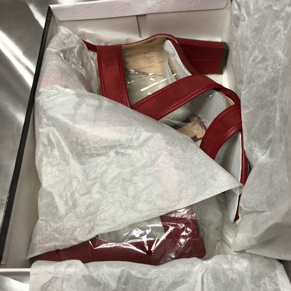 Nine West Red Heel (sandal) - Picture 4 of 4